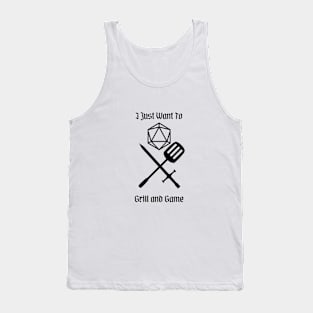 Grill and Game Dark Logo Tank Top